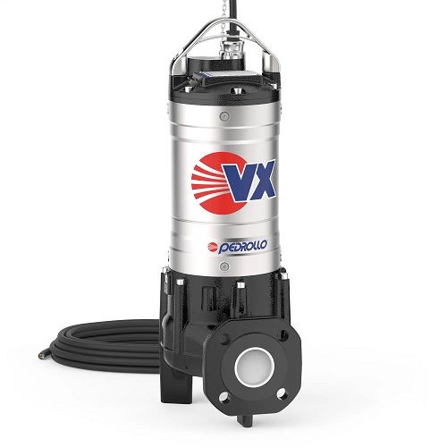 Фекальный четырёхполюсный насос Pedrollo VX4 10/50 в Санкт-Петербурге 