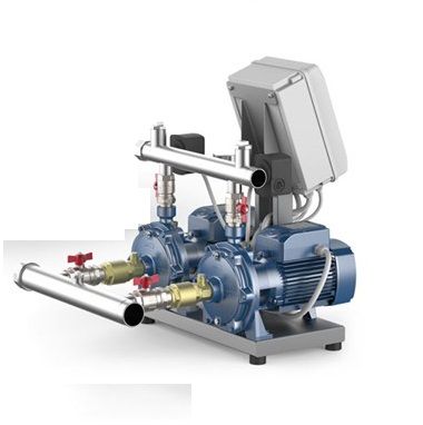 Станция поддержания давления Pedrollo Combipress CB2-2CPm 25/16C в Санкт-Петербурге 